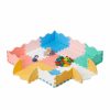 Relaxdays Helle Puzzle-Spielmatte Mit Rand Hot