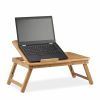 Relaxdays Hohenverstellbarer Laptopstander Aus Bambus Wholesale