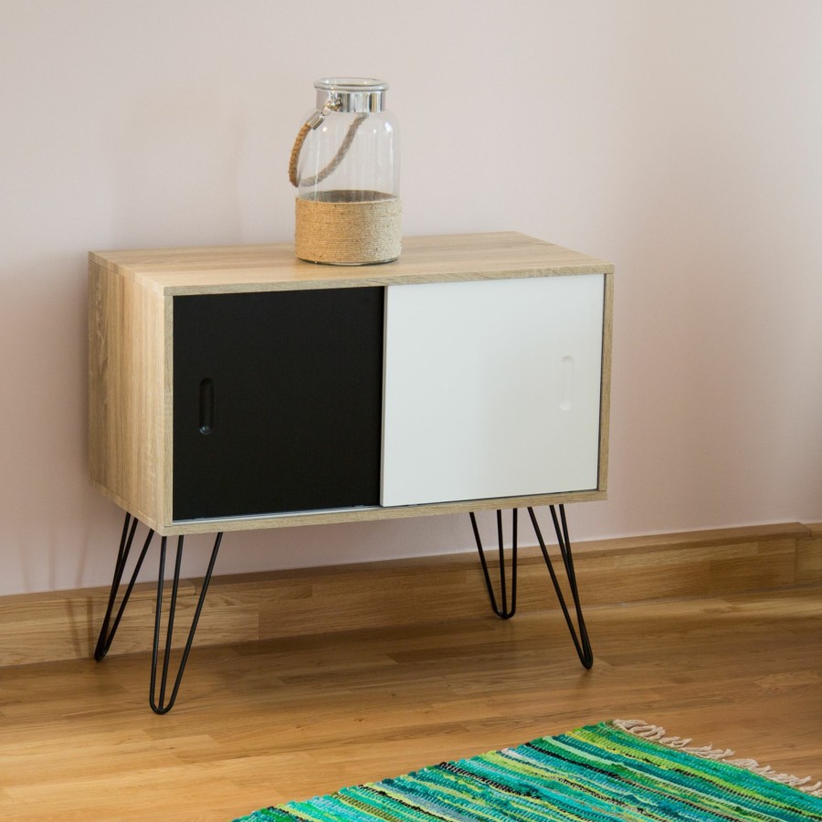 Relaxdays Retro-Sideboard Hot