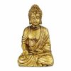 Relaxdays Goldene Buddha-Statue 17 Cm Wholesale