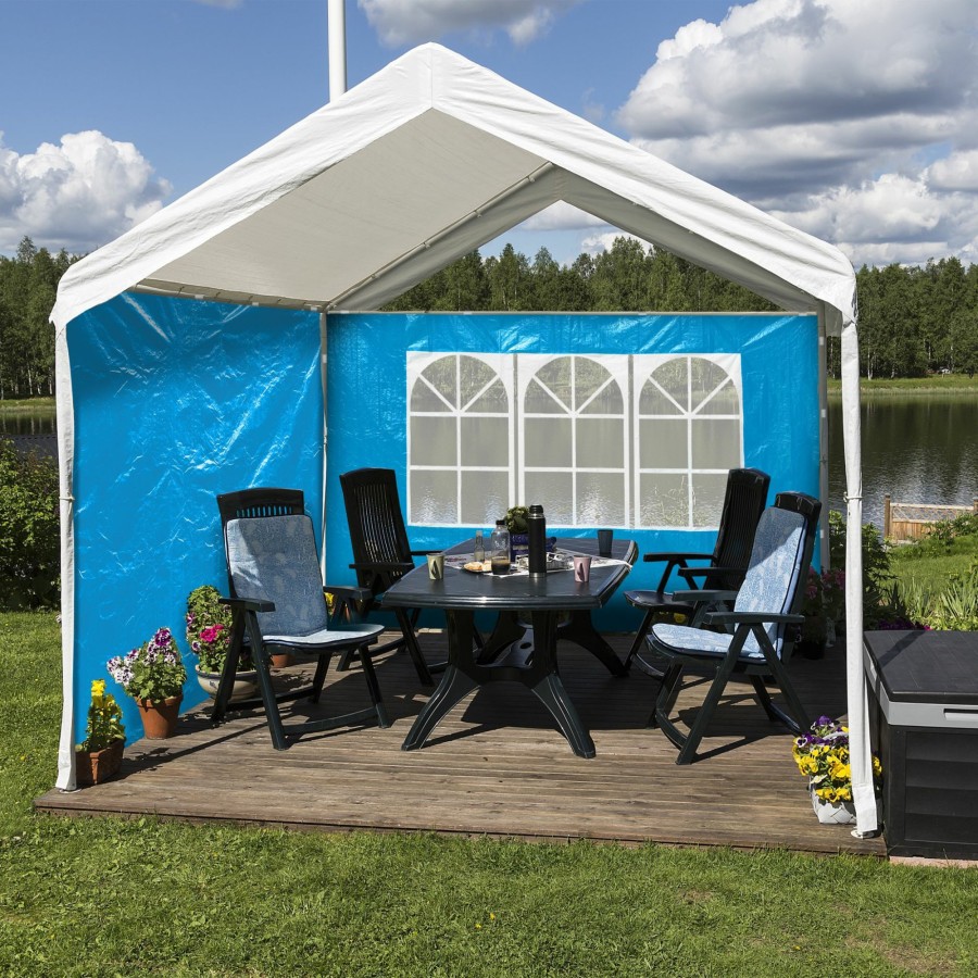 Relaxdays Set Mit 2 Pavillon-Paneelen In Hellblau Wholesale