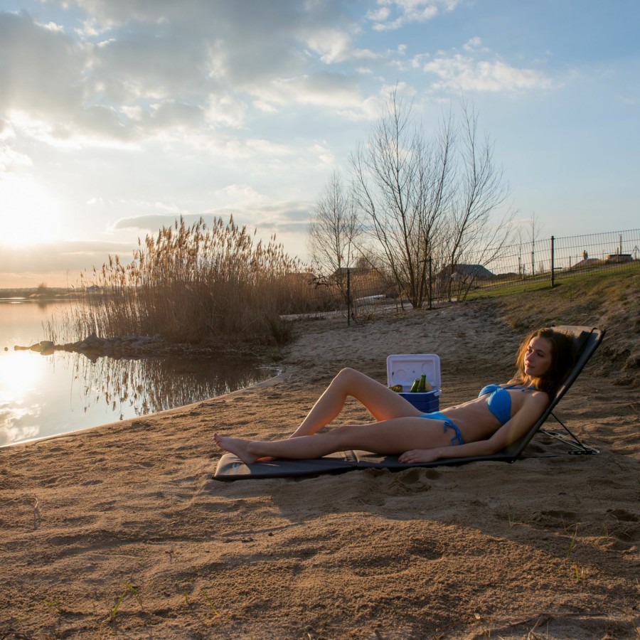 Relaxdays Xxl-Strandmatte Mit Kissen Wholesale