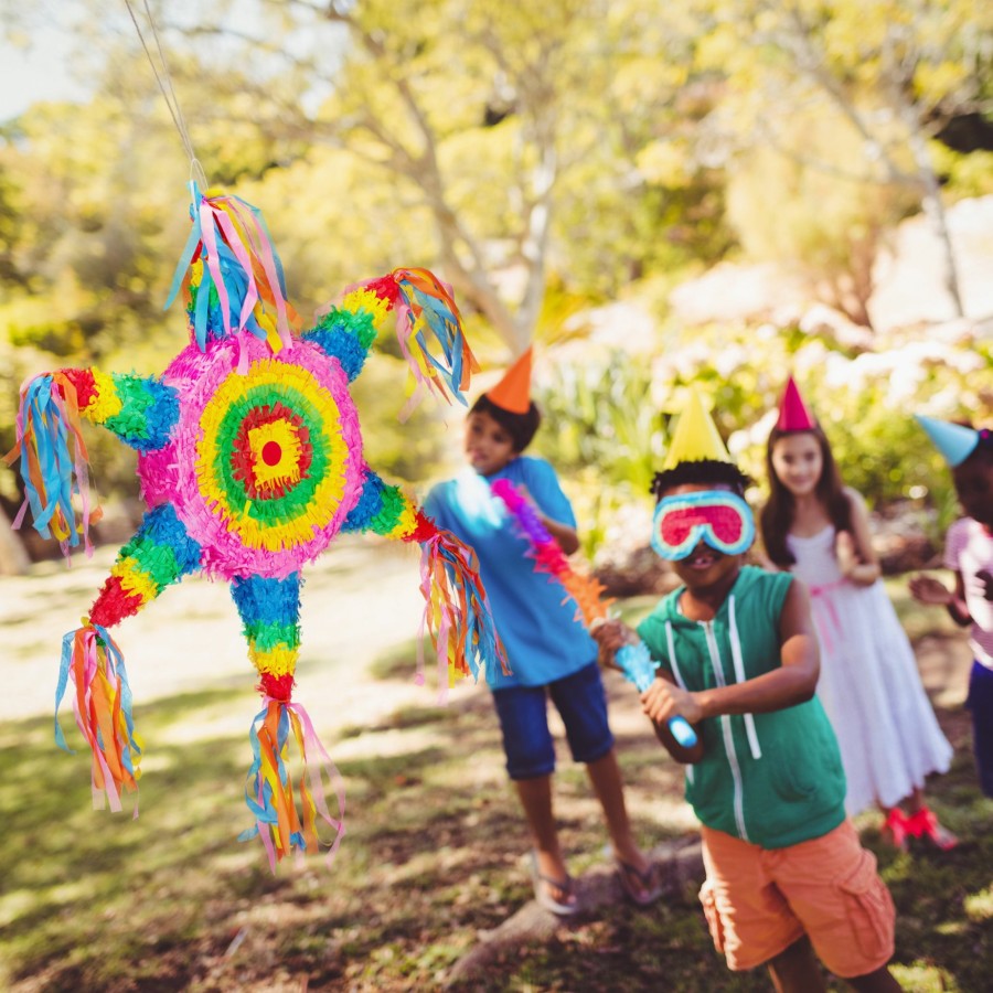 Relaxdays Mexikanisches Stern-Pinata-Set Mit Konfetti Online