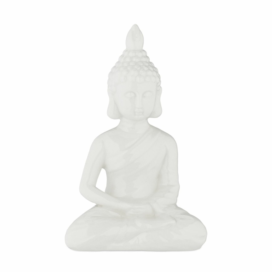 Relaxdays Sitzende Buddhafigur 17 Cm Hot