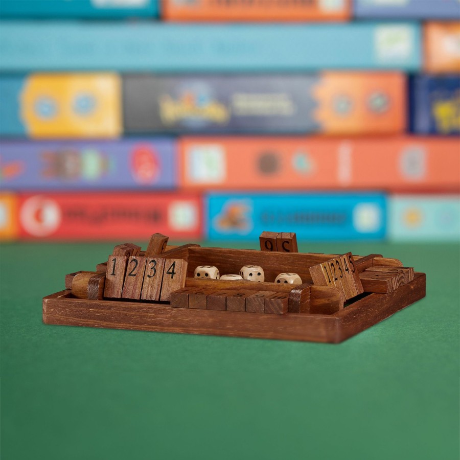 Relaxdays Shut The Box-Spiel Fur 4 Spieler Online