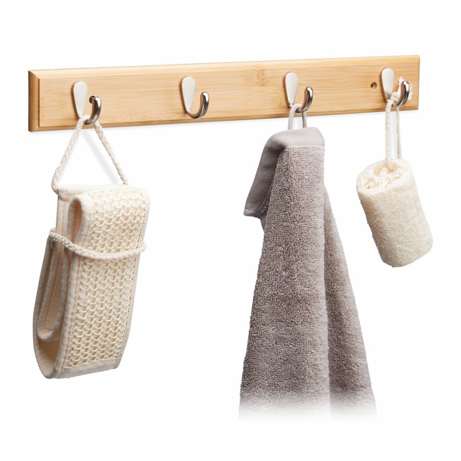 Relaxdays Garderobe Aus Naturlichem Bambus Wholesale