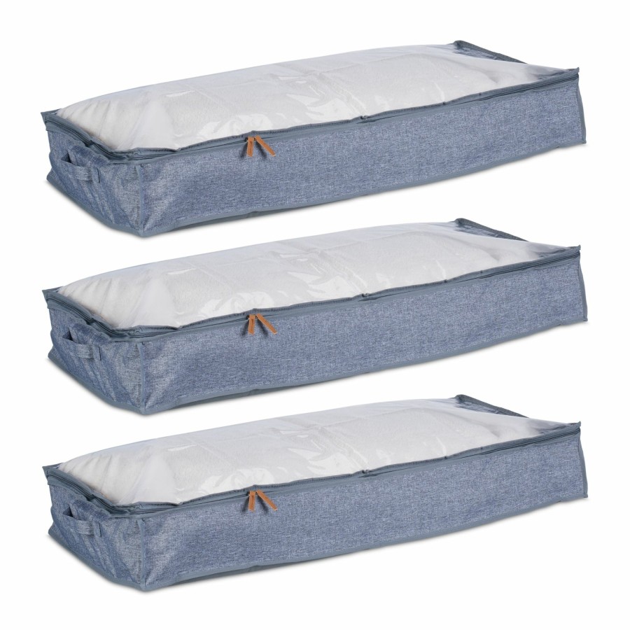 Relaxdays Set Mit 3 Unterbett-Aufbewahrungstaschen Wholesale