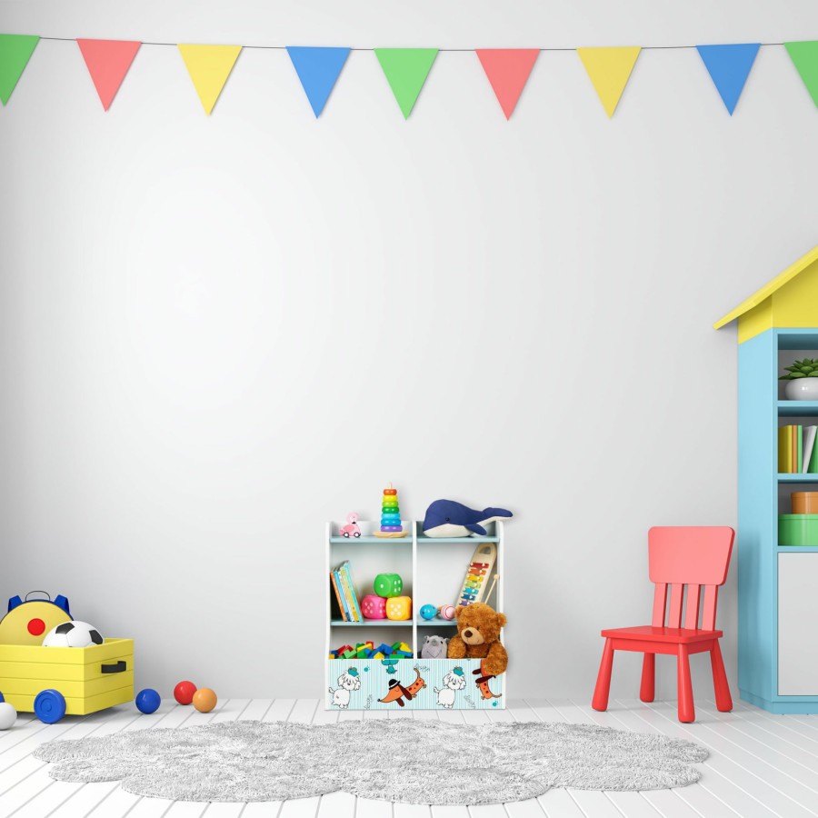 Relaxdays Kinderregal Mit Welpenmotiv Online