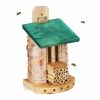 Relaxdays Insektenhotel Fur Bienen Mit Grundach Online