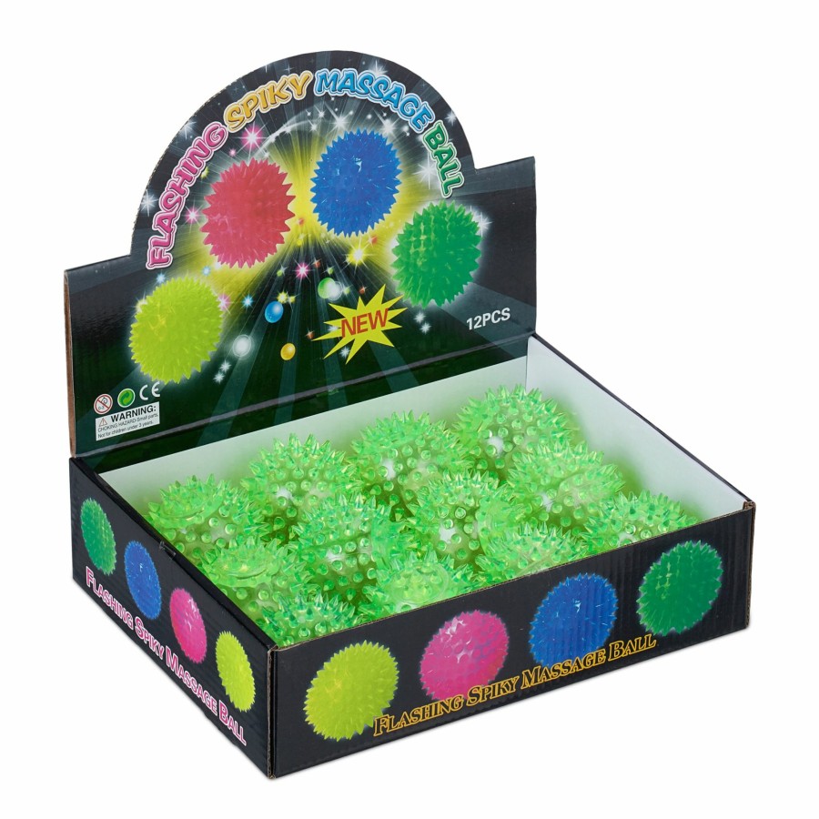 Relaxdays Led Spiky Balls 12Er-Set Hot