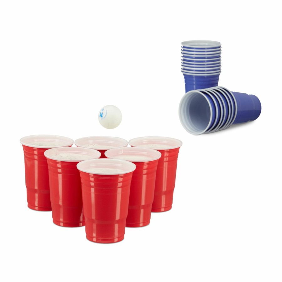 Relaxdays 100 X Beer-Pong-Becher In Rot Und Blau Clearance