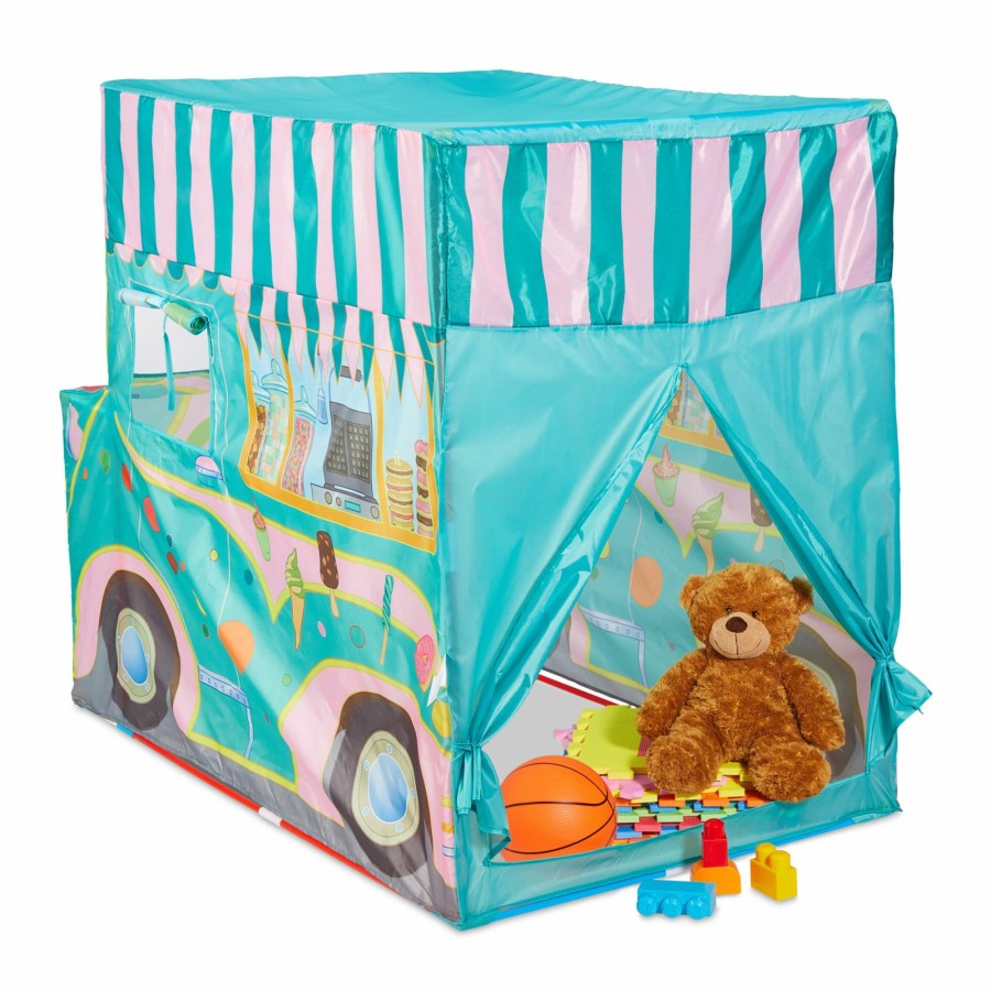 Relaxdays Kinderspielzelt Eiswagen Wholesale