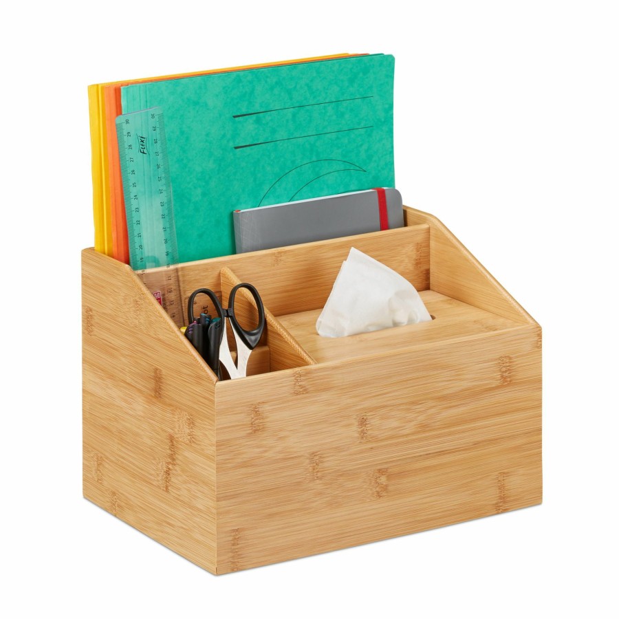 Relaxdays Buro-Organizer Mit Taschentuchbox Wholesale