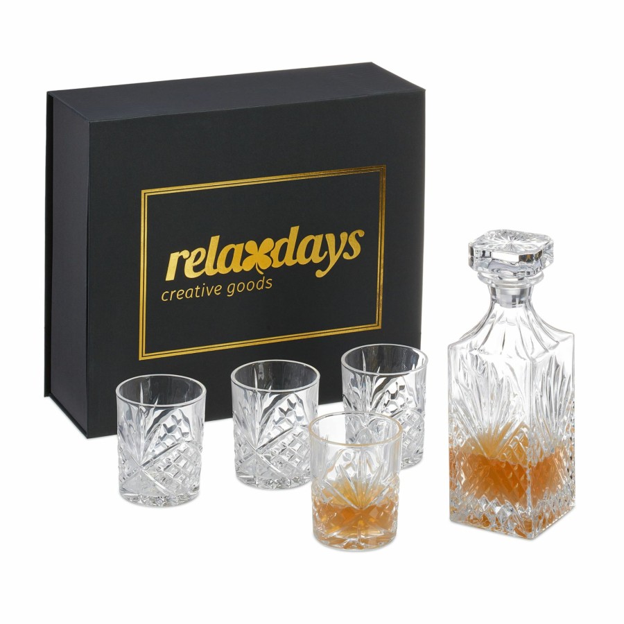 Relaxdays Set Mit 4 Whiskyglasern Online