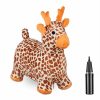 Relaxdays Hupftier Giraffe Mit Bezug New