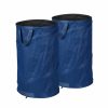 Relaxdays Set Mit 2 Pop-Up-Gartensacken, 120 L, Blau Best