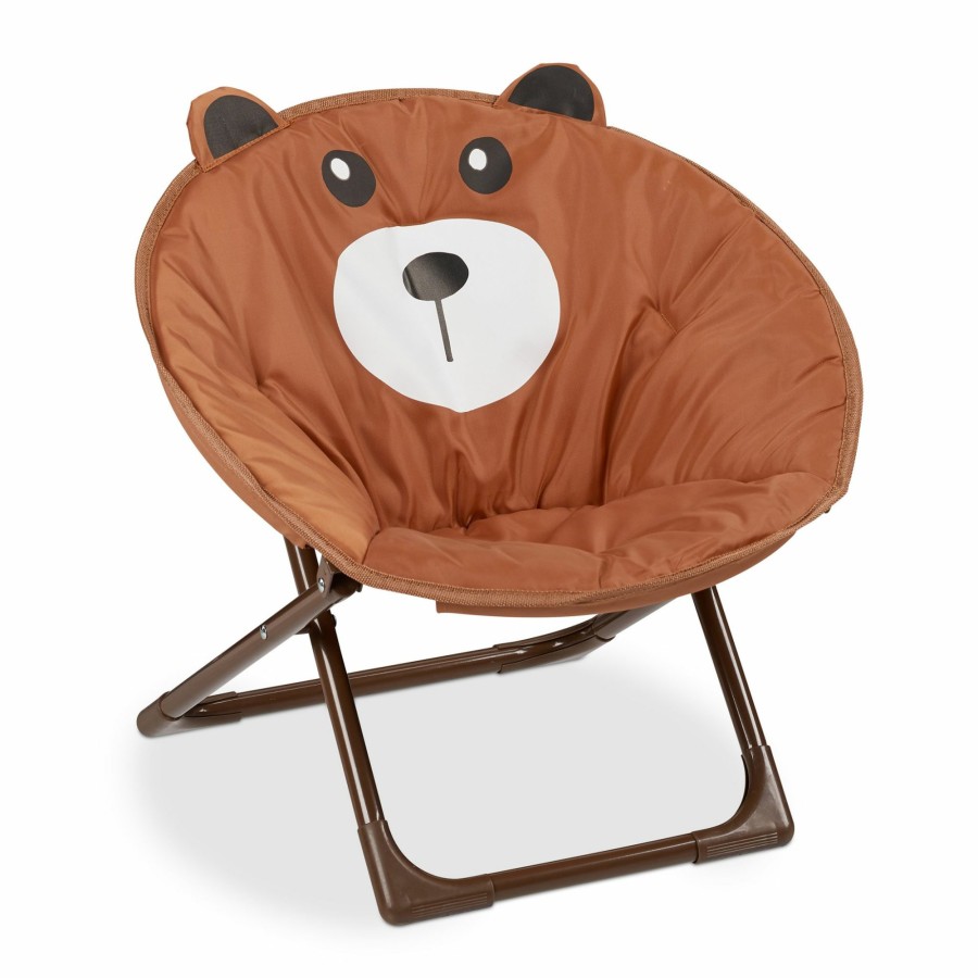 Relaxdays Moon Chair Fur Kinder, Faltbar Wholesale