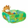 Relaxdays Baby-Ballebad Mit 50 Ballen Zoo Hot