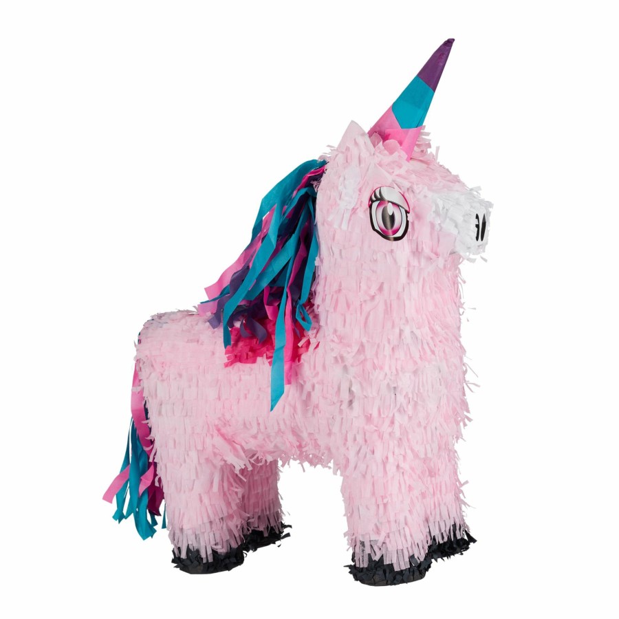 Relaxdays Grose Rosa Einhorn-Pinata Mit Konfetti Best