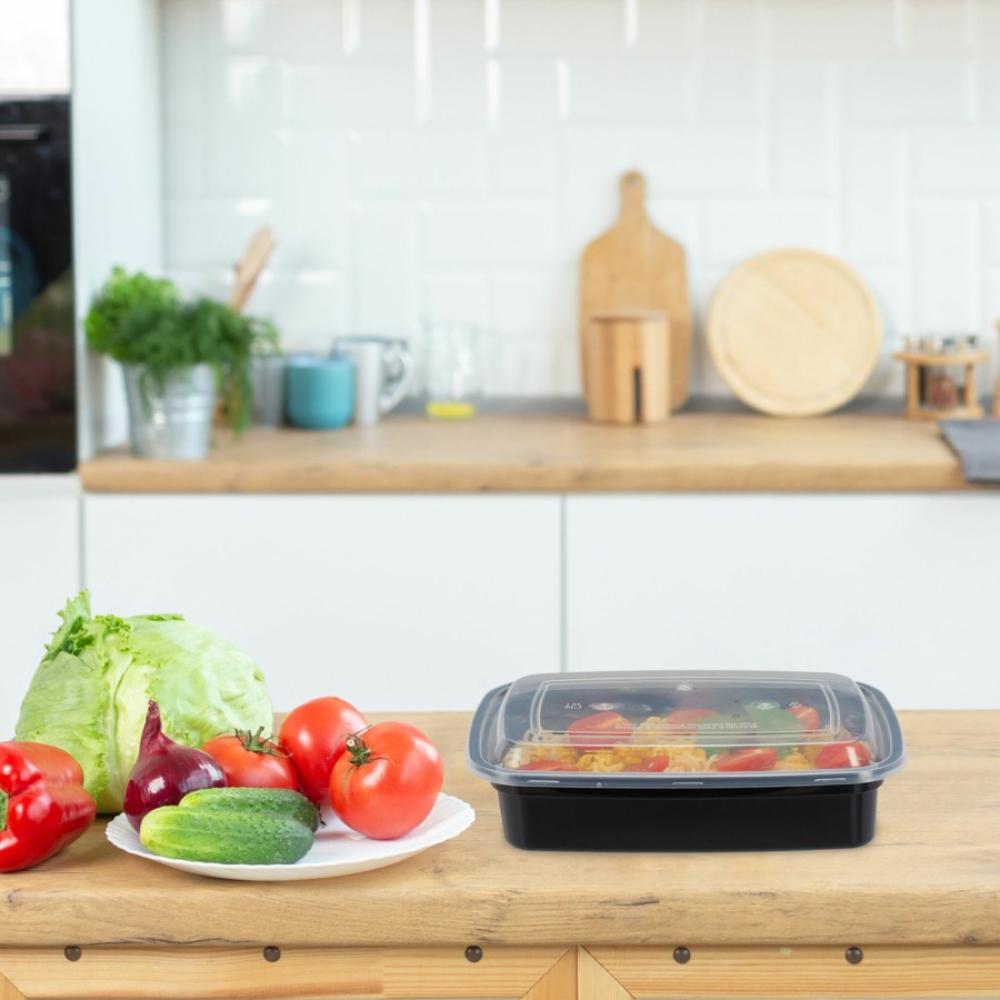 Relaxdays Set Mit 24 Meal-Prep-Boxen, 1 Fach New