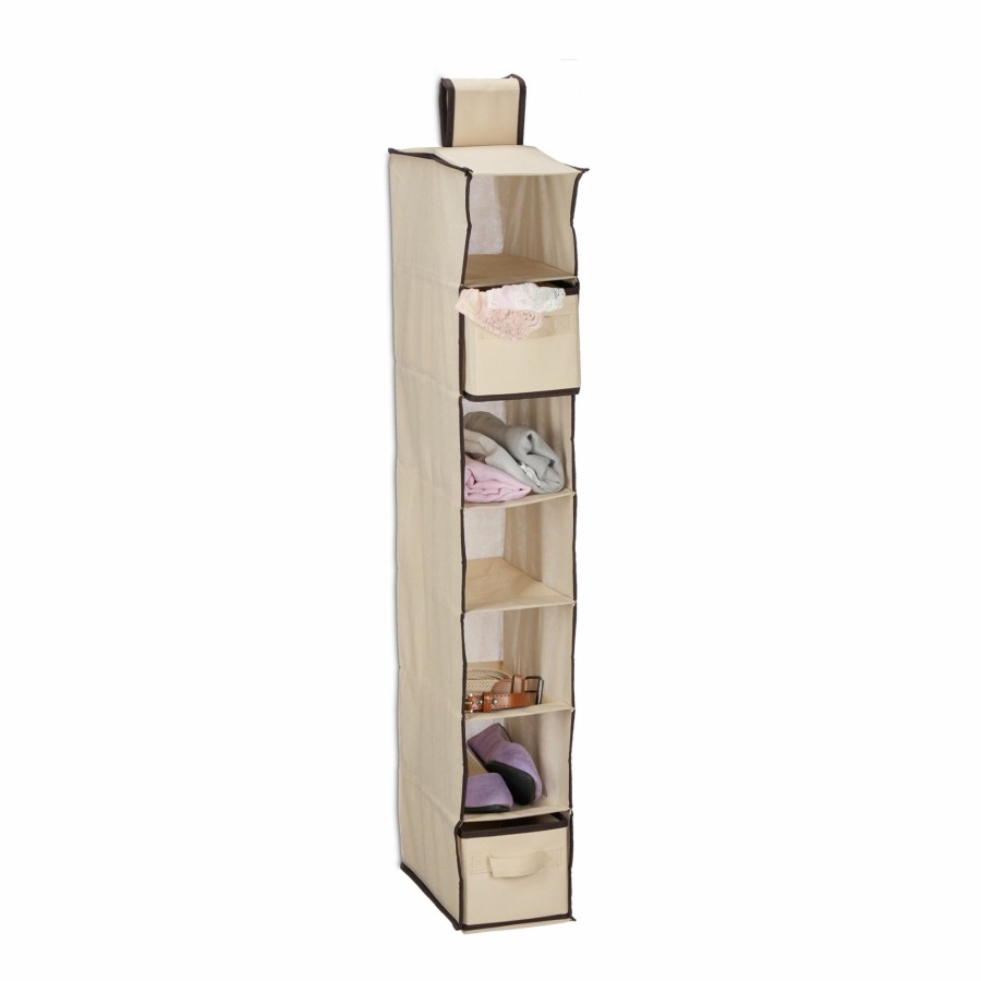 Relaxdays Hangender Kleiderschrank In Beige Clearance