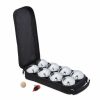 Relaxdays Set Mit 8 Boule-Kugeln Hot