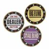 Relaxdays Metall-Poker-Knopf-Set Wholesale