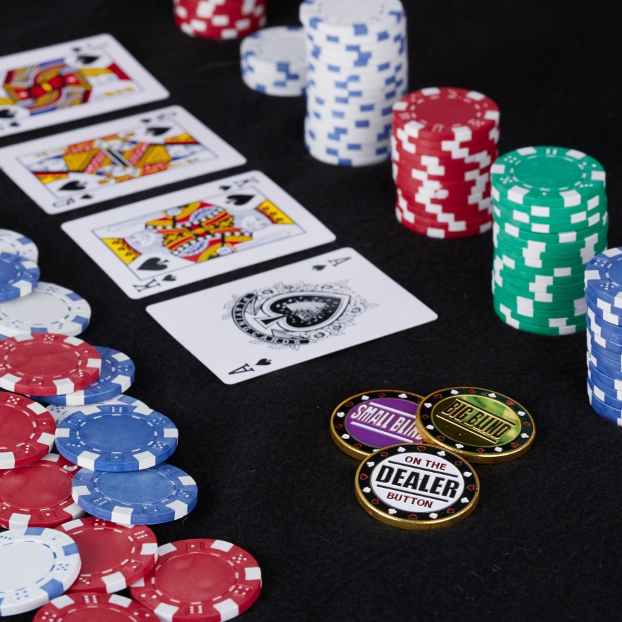 Relaxdays Metall-Poker-Knopf-Set Wholesale