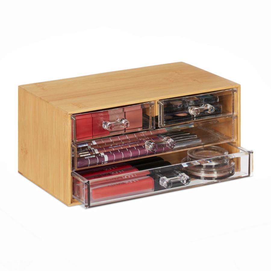 Relaxdays Make-Up-Organizer Mit 4 Schubladen Clearance