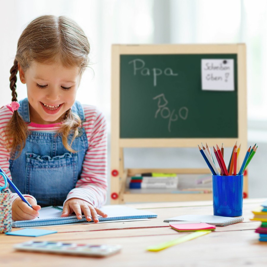 Relaxdays Stehendes Kreide- Und Whiteboard Fur Kinder Best