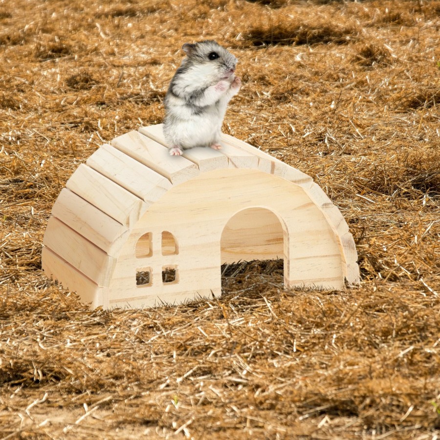 Relaxdays Hamsterhaus Aus Holz Hot