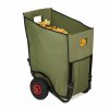 Relaxdays Garten-Mullwagen Faltbar 160 L New