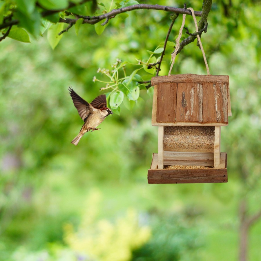 Relaxdays Vogelhauschen Aus Holz Wholesale