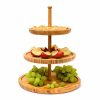 Relaxdays Etagere Bamboo Mit 3 Schalen Hot