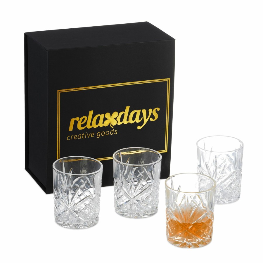 Relaxdays Whisky-Set Glaser Clearance