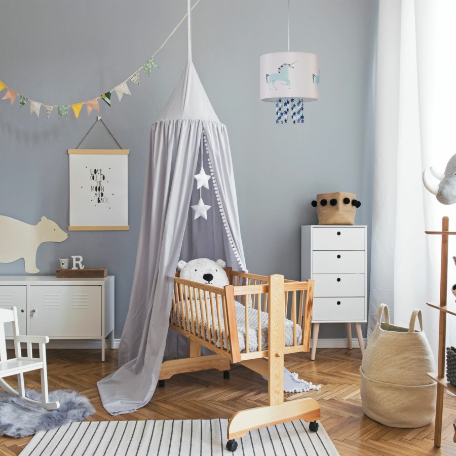 Relaxdays Einhorn-Lampenschirm Fur Kinderleuchte Online