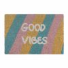 Relaxdays Bunte Streifen-Fusmatte Von Good Vibes Online