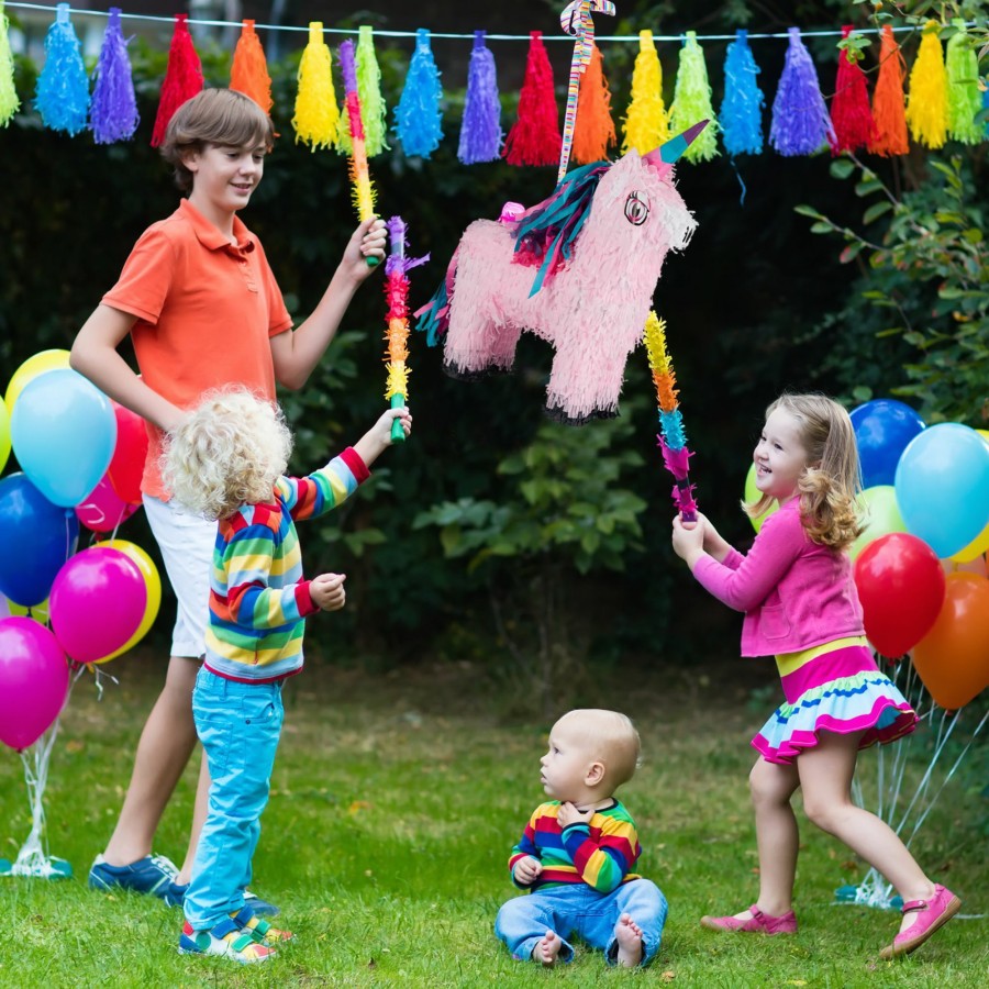 Relaxdays Einhorn-Pinata-Set Mit Augenmaske Und Fledermaus Wholesale