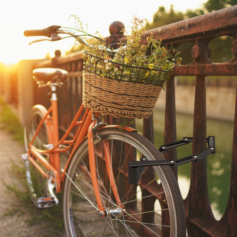 Relaxdays Klappbares Fahrradschloss Mit Schlussel Online