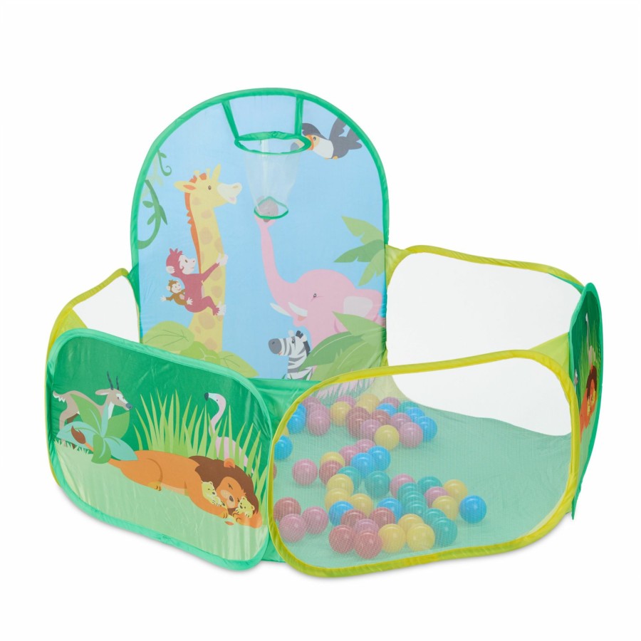 Relaxdays Pop-Up-Ballebad Fur Kinder New