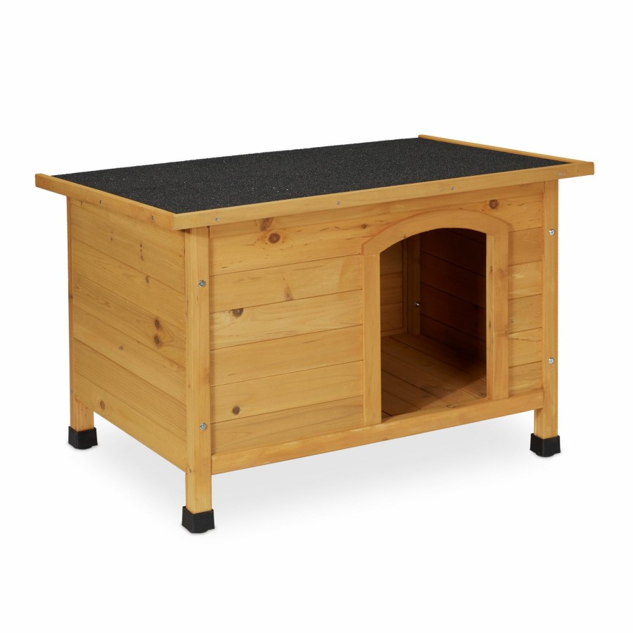 Relaxdays Aufklappbare Hundehutte Aus Holz Online