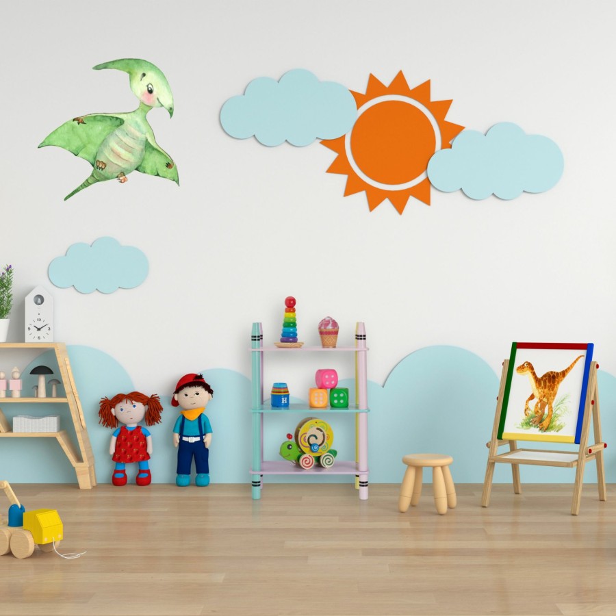 Relaxdays Buntes Kinderregal Mit 3 Ebenen Clearance