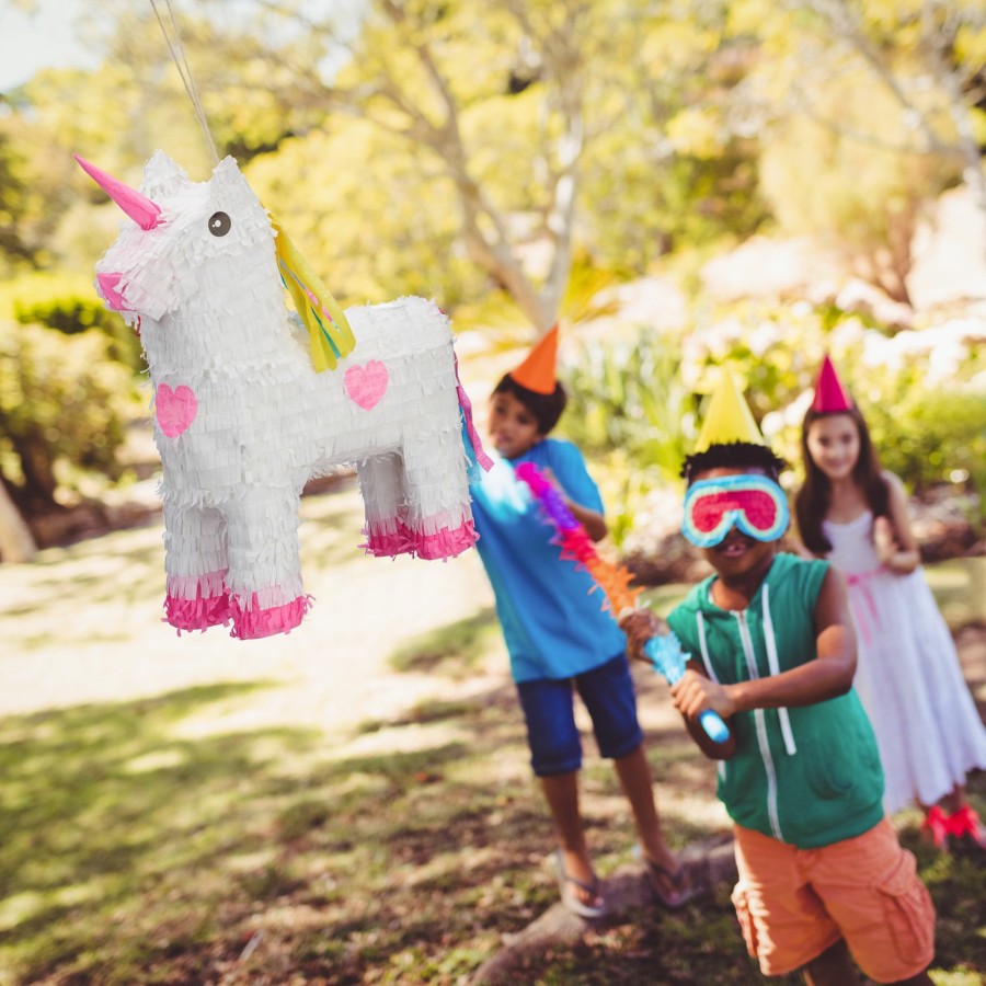 Relaxdays Einhorn Pinata 3-Teiliges Set New