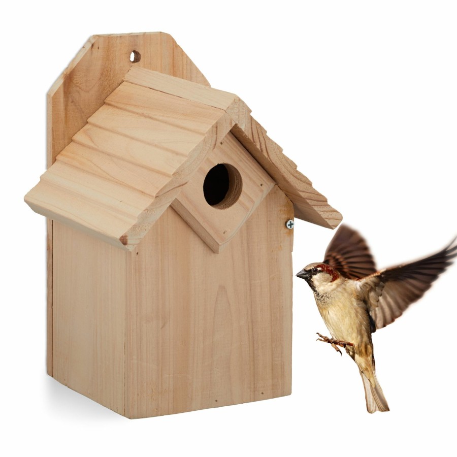 Relaxdays Vogelhaus Aus Holz Best