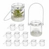 Relaxdays Set Mit 12 Kerzenlaternen Aus Klarem Glas Wholesale