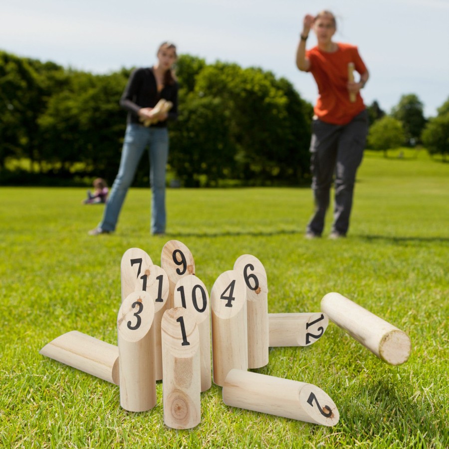 Relaxdays Kubb Vikings Spiel New