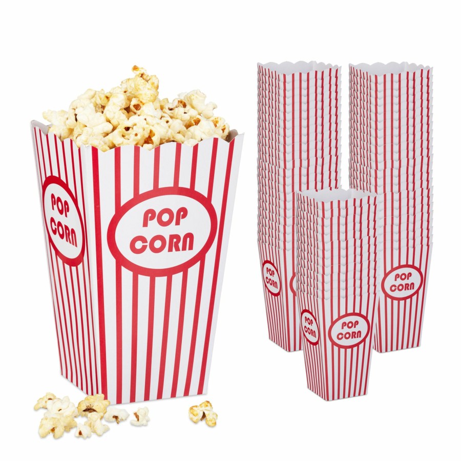 Relaxdays Set Mit 60 Popcornbeuteln Wholesale