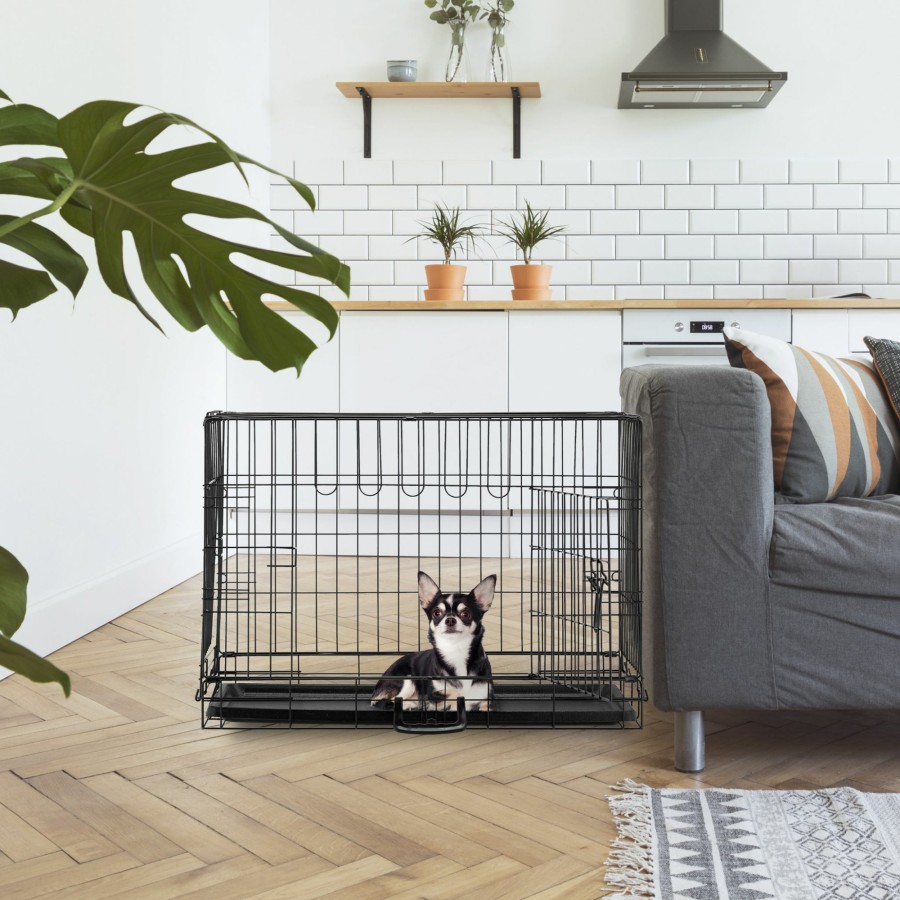 Relaxdays Faltbare Hundebox Mit Boden New