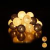 Relaxdays Led-Lichterkette Mit 20 Kugeln New