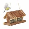 Relaxdays Vogelfutterhaus Mit Rinde Best